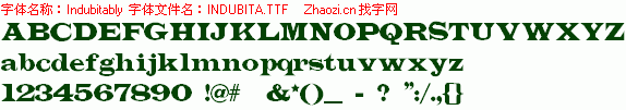 查看字体及作者详细介绍