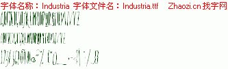 查看字体及作者详细介绍