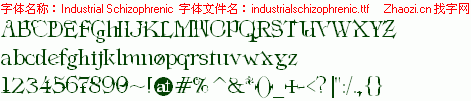 查看字体及作者详细介绍