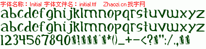 查看字体及作者详细介绍
