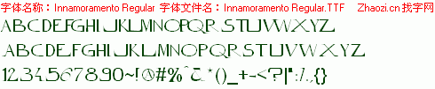 查看字体及作者详细介绍