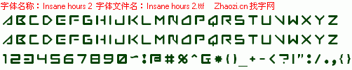 查看字体及作者详细介绍