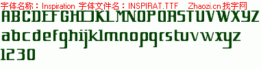 查看字体及作者详细介绍