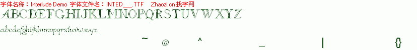 查看字体及作者详细介绍