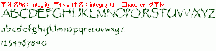 查看字体及作者详细介绍