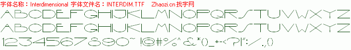 查看字体及作者详细介绍