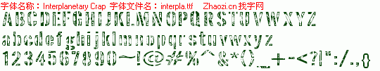 查看字体及作者详细介绍