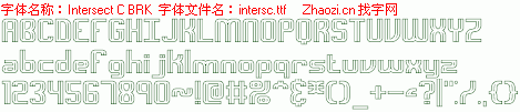 查看字体及作者详细介绍