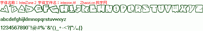 查看字体及作者详细介绍