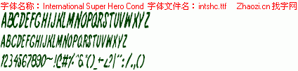 查看字体及作者详细介绍
