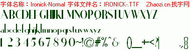 查看字体及作者详细介绍