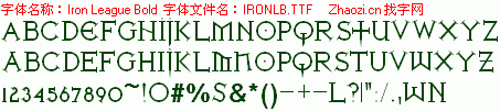 查看字体及作者详细介绍