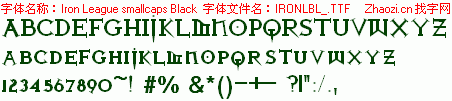 查看字体及作者详细介绍