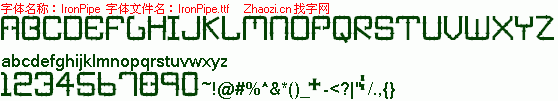 查看字体及作者详细介绍