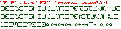 查看字体及作者详细介绍