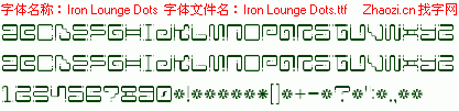 查看字体及作者详细介绍