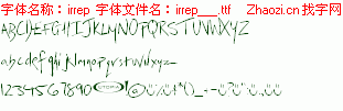 查看字体及作者详细介绍