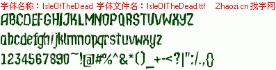 查看字体及作者详细介绍