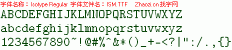 查看字体及作者详细介绍