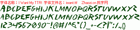 查看字体及作者详细介绍