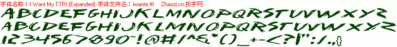 查看字体及作者详细介绍