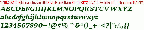 查看字体及作者详细介绍