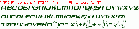 查看字体及作者详细介绍