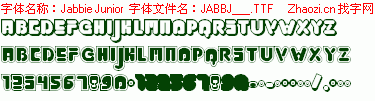 查看字体及作者详细介绍