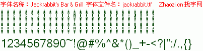 查看字体及作者详细介绍