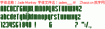 查看字体及作者详细介绍