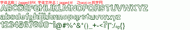 查看字体及作者详细介绍