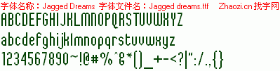 查看字体及作者详细介绍