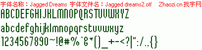 查看字体及作者详细介绍