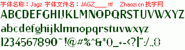 查看字体及作者详细介绍