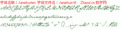 查看字体及作者详细介绍