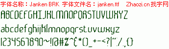 查看字体及作者详细介绍