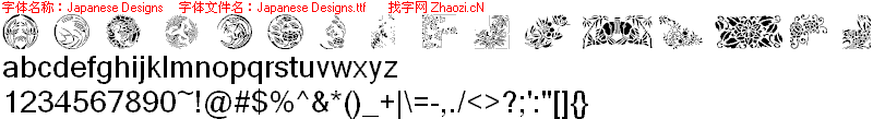 查看字体及作者详细介绍