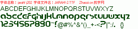 查看字体及作者详细介绍