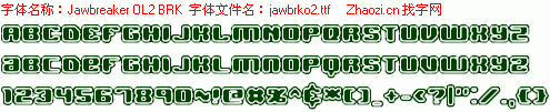 查看字体及作者详细介绍