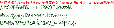 查看字体及作者详细介绍