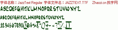 查看字体及作者详细介绍