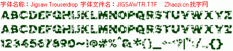 查看字体及作者详细介绍