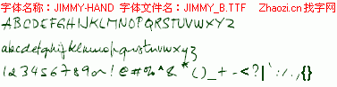 查看字体及作者详细介绍