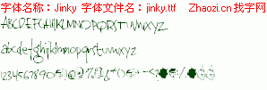 查看字体及作者详细介绍