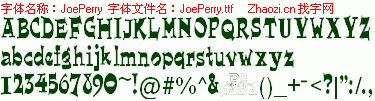 查看字体及作者详细介绍