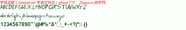 查看字体及作者详细介绍