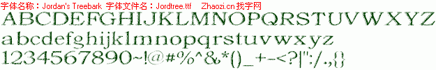 查看字体及作者详细介绍