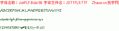 查看字体及作者详细介绍