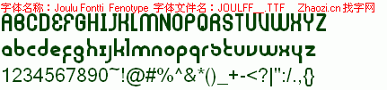 查看字体及作者详细介绍