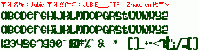 查看字体及作者详细介绍